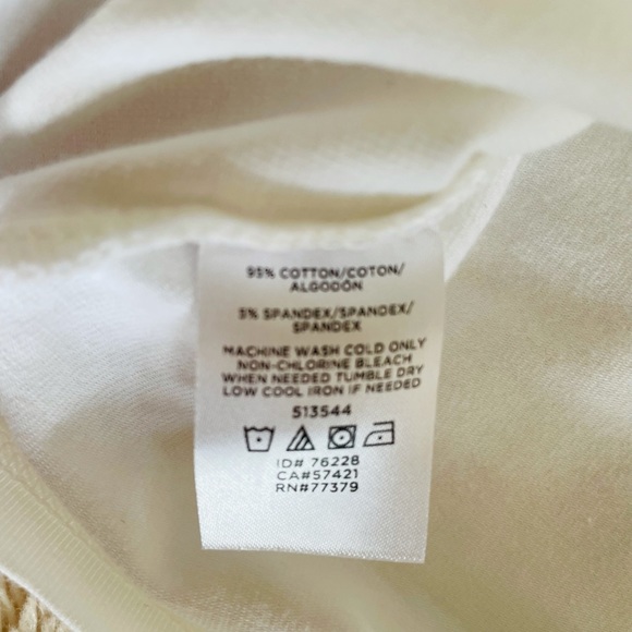 Ann Taylor White Top - Picture 7 of 9